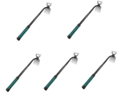 Conjunto De 5 Peças De Ferramentas Para Capinar E Revigorar O Jardim.
