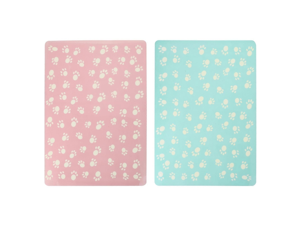 Tapete Para Tigelas De Comida E Água De Cães E Gatos, Com Base De Silicone
