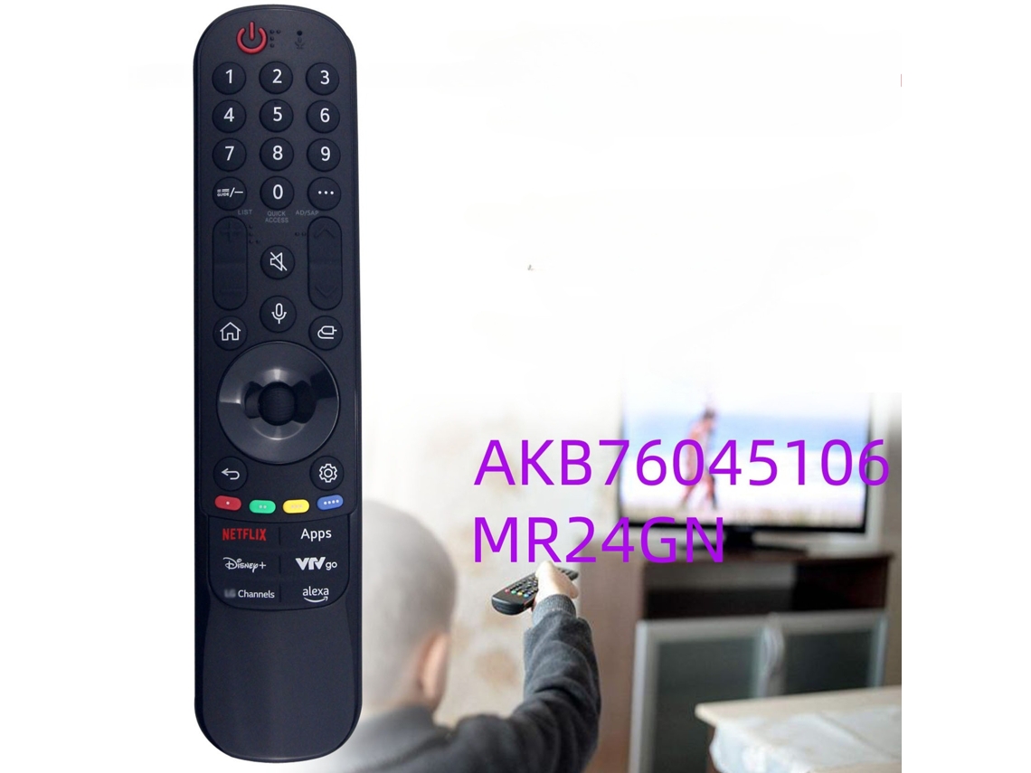 Comando de TV para LG Mr24ga Gn AKB76045106 com controle por voz e air mouse XIAOMOYU