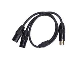 Aetheria cabo Divisor Y Xlr 1.6ft 3 Pin Duas Fêmeas para Macho para Mesas de Mixagem de Microfone
