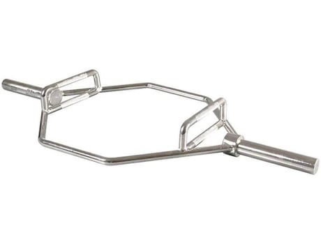 Barra Hexagonal  Olympic Curl Bar (Prateado - 4 kg)
