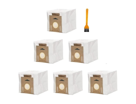 7 peças para ecovacs deebot t8 aivi/t8 max/t8 power/t8 pro dust bag