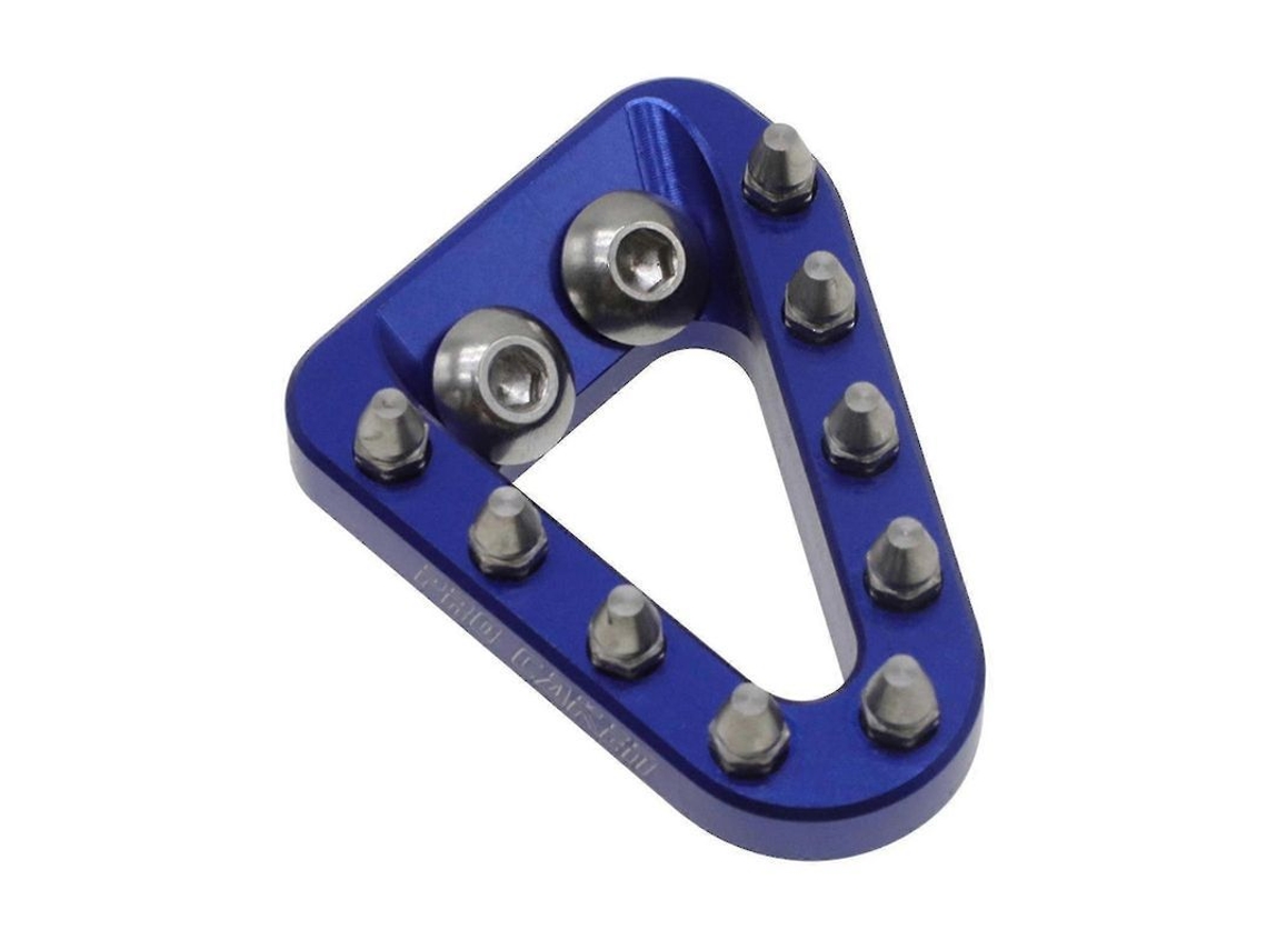 Placa De Pedal De Freio Largo Cnc Para Moto Exc Sx Sxf Xc Xcf Exc Excf Xcw Tpi Six Days 2017-2020 02 Estilo Azul