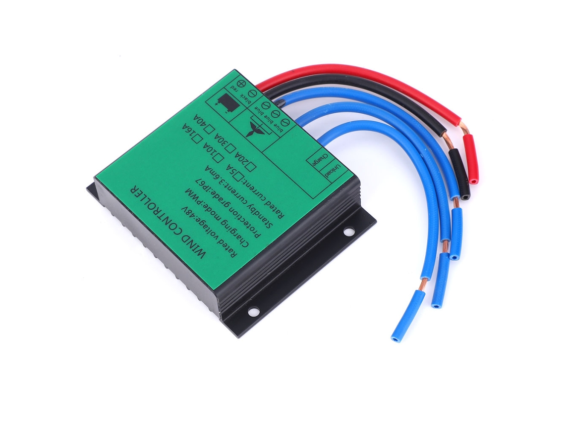 Controlador De Turbina Eólica Impermeável Laxiscreed Com Pwm E Led Em Alumínio