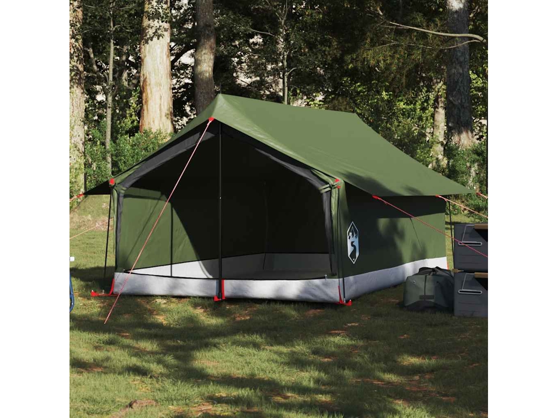 Vidaxl Tenda De Campismo P/ 2pessoas Tecido Impermeável Verde Azeitona