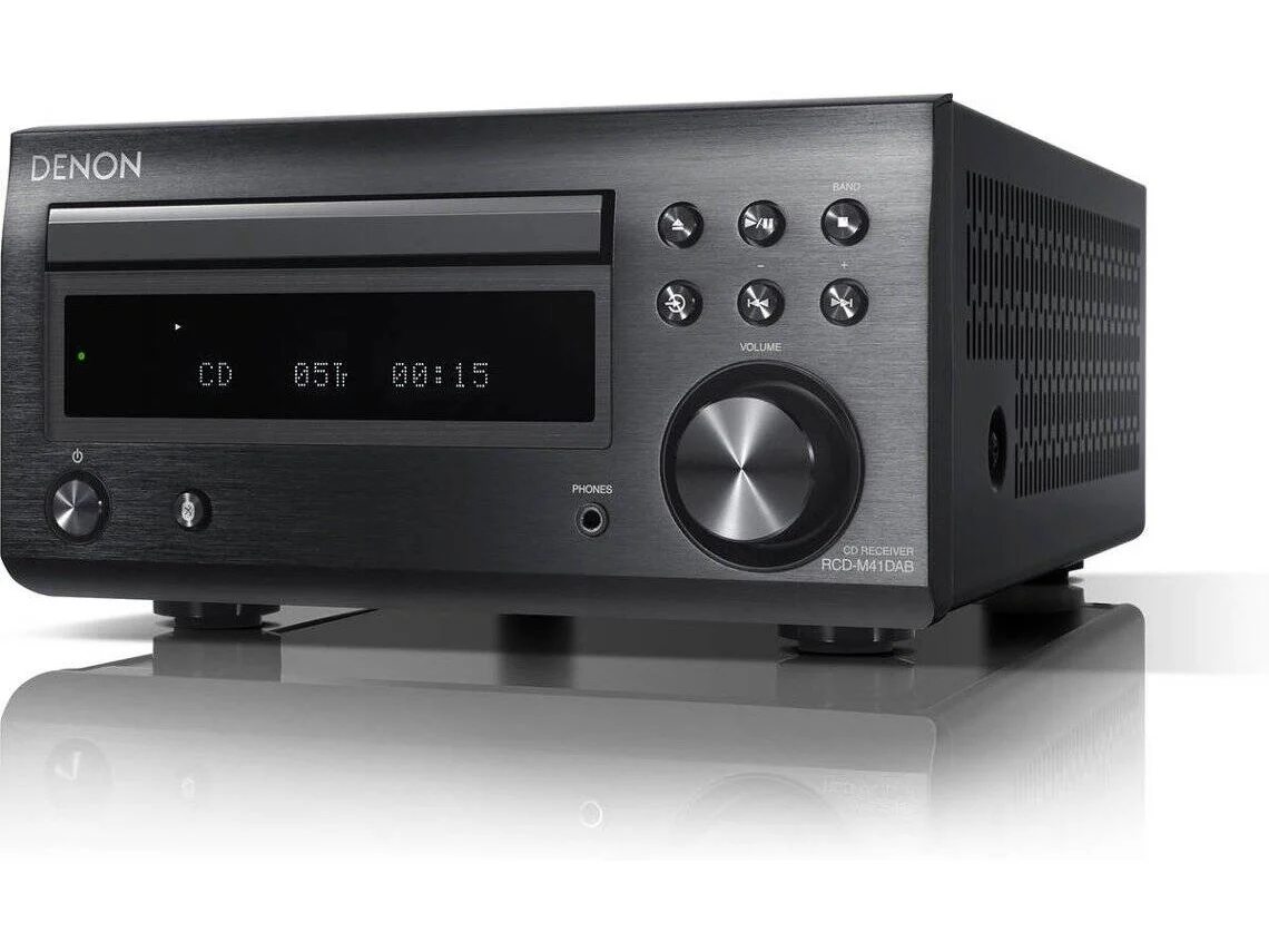 Leitor CD DENON RCD-M41 preto