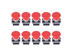 Interruptor Push Auto-bloqueável Xb2 22mm 10pcs Sunflare