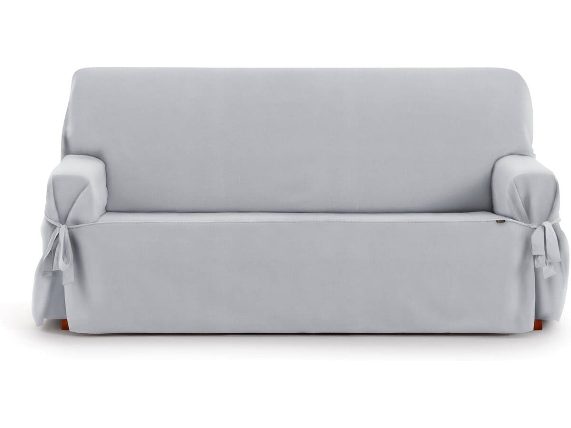 Capa de Sofá 2 Lugares EYSA Levante (110 x 70 x 180 cm - Algodão e Poliéster - Gris claro)