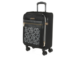 DKNY DKNY-624 After Hours Impressão Do Logotipo Preto Small Eva Suitcase 36X57X23 Cm 38L