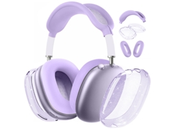 Capa Protetora para Airpods Max CZHHMART em Tpu e Silicone Transparente