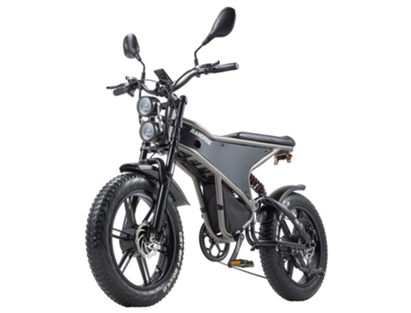 Bicicleta Elétrica Randride Dm711 1000wx2 45km/h Velocidade Máxima 60km Alcance Shimano Freio Mecânico Suspensão Dual Shock