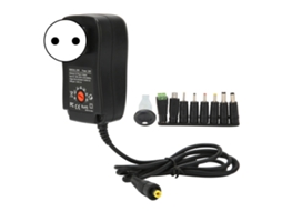 Adaptador De Energia Universal 30w Com Porta Usb E Ajuste De Voltagem