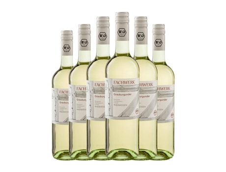 Vinho branco FACHWERK Pinot Cinza Rheinhessen (0.75 L - 6 Unidades)