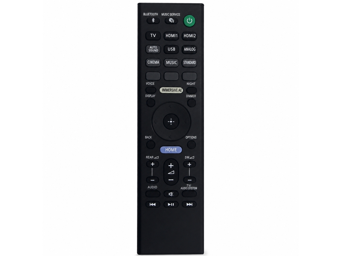 Comando À Distância Para Soundbar Compatível Com Sony Rmt-ah509u_zhd