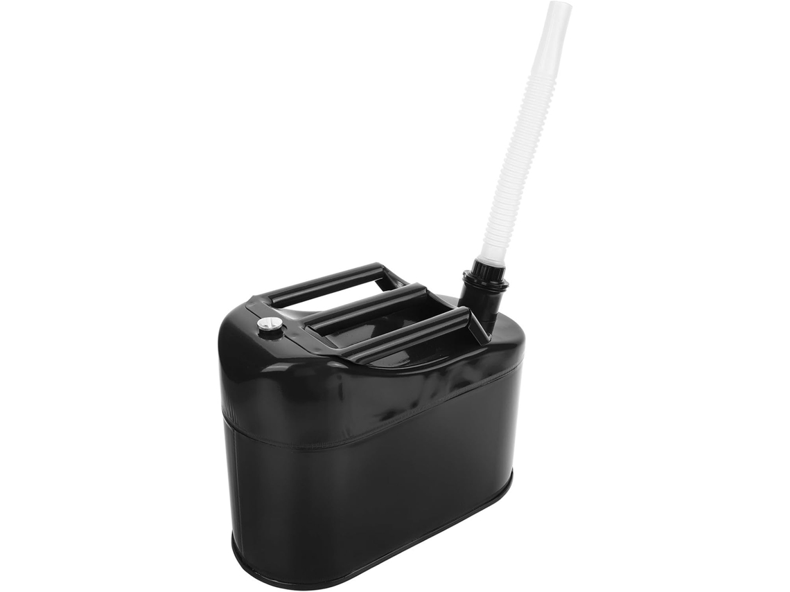 Tanque de combustível portátil de 5 litros para gás de carbono, verde, Com Bico.