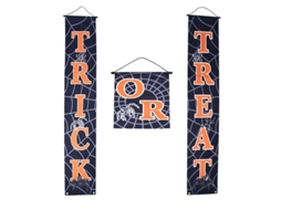 1 Par De Cortina De Porta De Halloween Para Presentes De Halloween Allinless