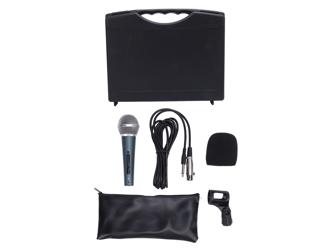Microfone Dinâmico LAXISCREED Cardioide Handheld