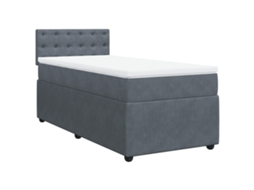 Box Spring Bed, Box Spring Beds Vidaxl Cinzeto Veludo (80 X 200 Cm)