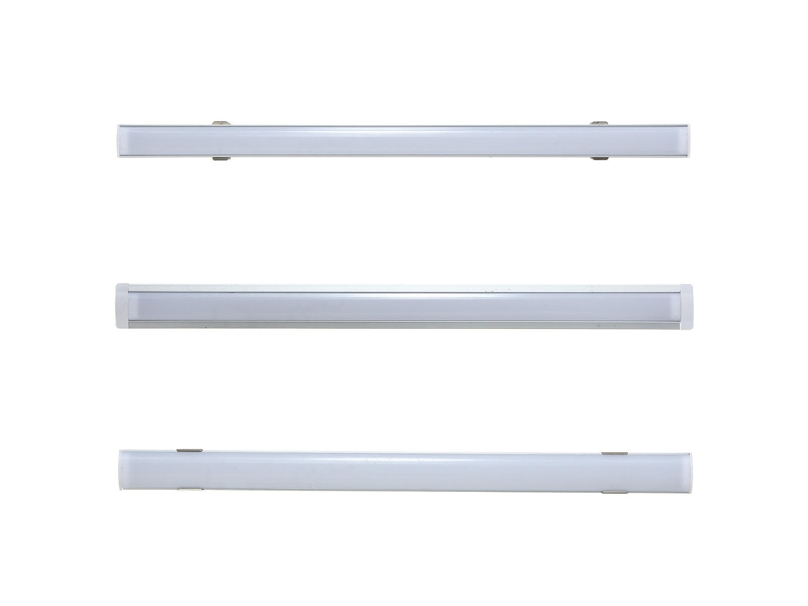Suporte De Canal De Alumínio Yw-yw-30cm Para Barra De Luz De Tira Rígida Led Sob Lâmpada De Armário