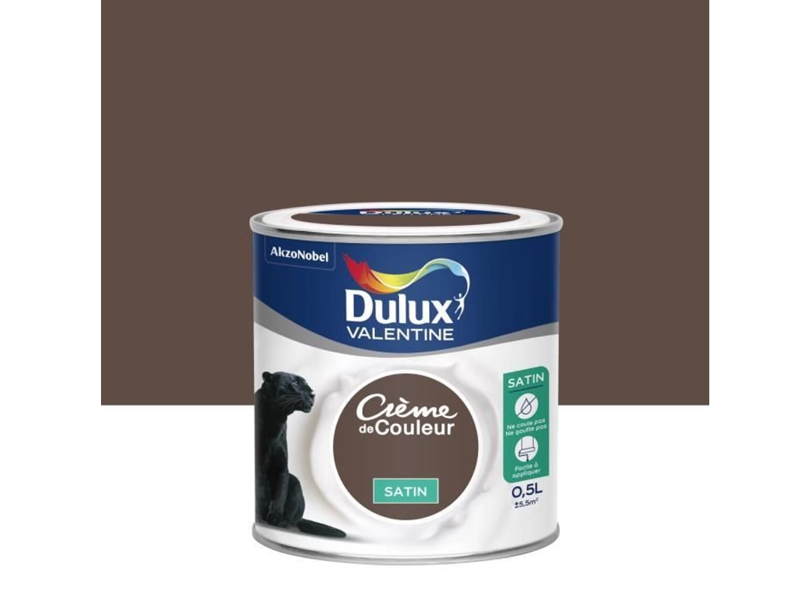 Tintura Cremosa De Cor Wengé Dulux Valentine Monocamada Satinado Interior