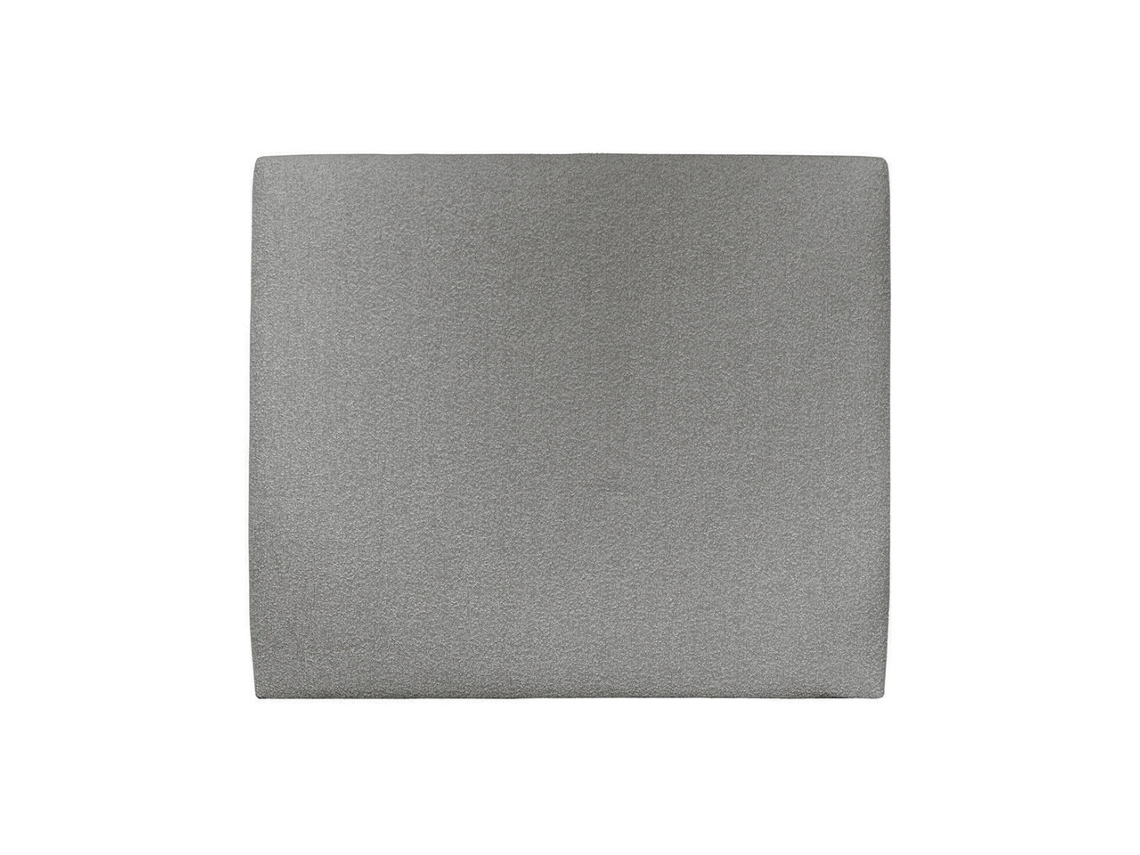 Cabeceira De Cama Lisa Ascot  Graphite  120 X 180 Cm Altura 120 Cm Indream