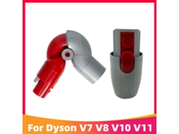 Adaptador de baixo alcance, liberação rápida, ferramenta de substituição superior para aspiradores sem fio dyson v7 v8 v10 v11, peças sobressalentes