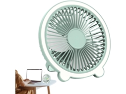 Mini Ventilador De Clipe Com 3 Velocidades, Silencioso E Recarregável.