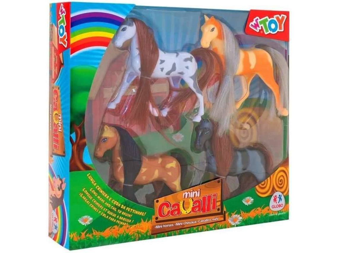 Figura GLOBO Caixa 4 Cavalos