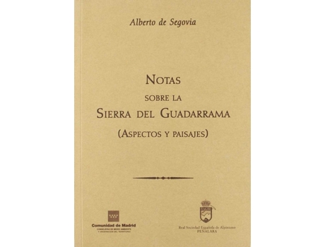 Livro Notas Sobre La Sierra G de Alberto De Segovia (Espanhol)