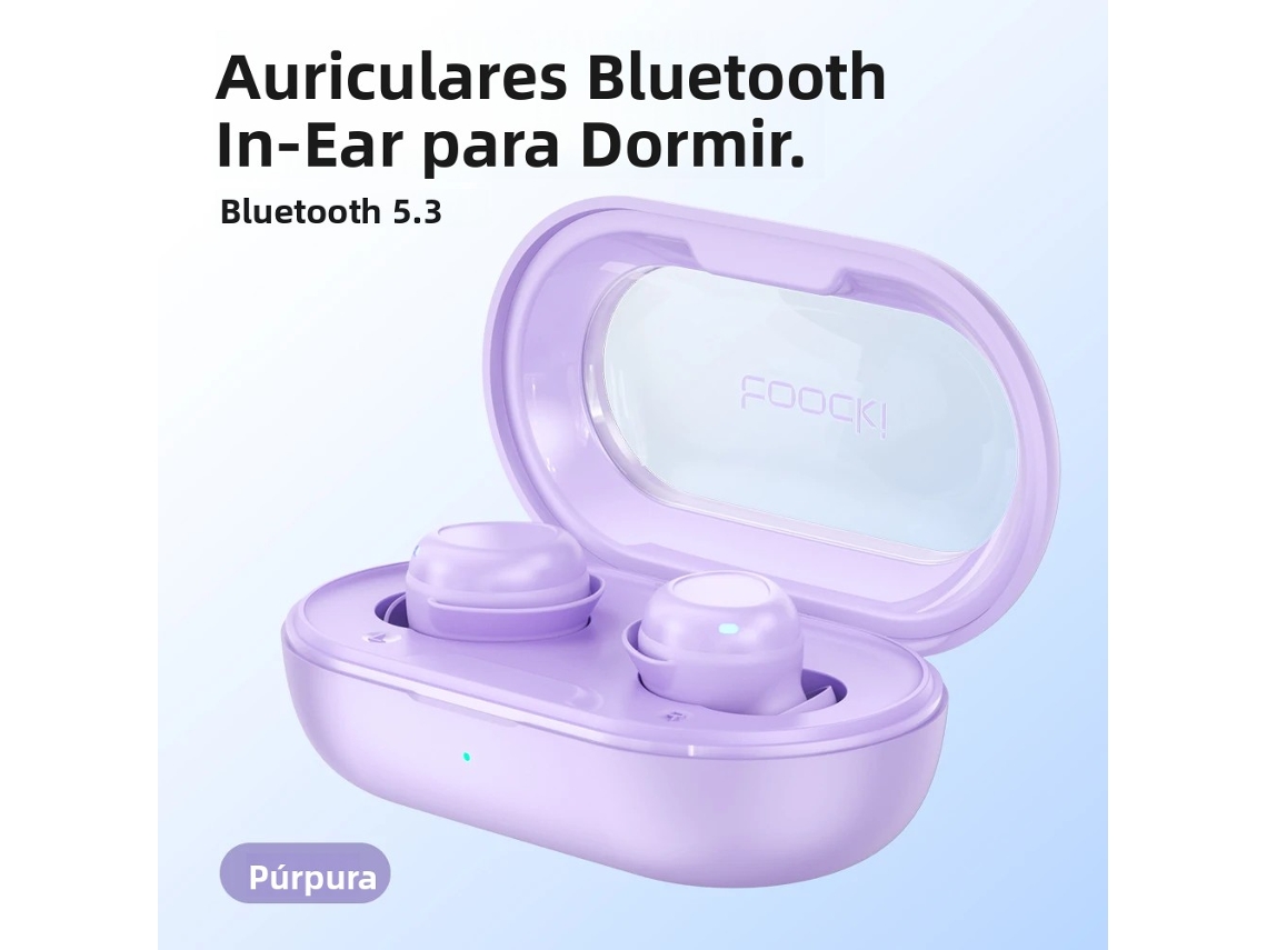 Fone de Ouvido MDUG Bluetooth para Carro com Microfone, Duração de 20h (preto B)