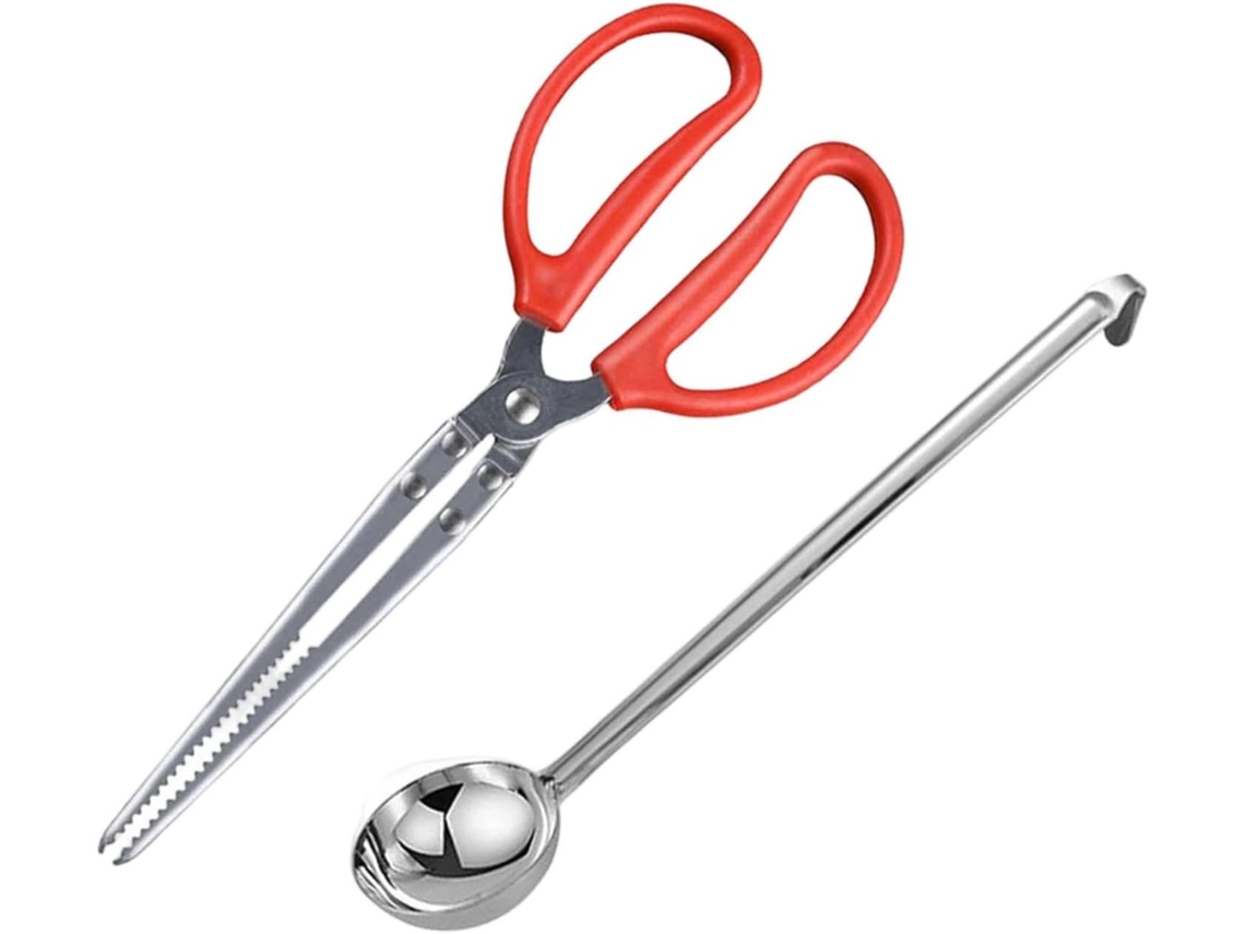 Conjunto De Pinça E Pá Para Fogueira Fenteer, Acessórios De Metal Para Camping E Fogueiras