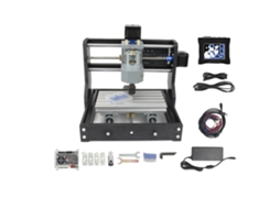 Router Cnc, Controle Grbl, Design Compacto, com Controle de Toque de 2,8 Polegadas, Adicionar Laser de 2,5w OEM
