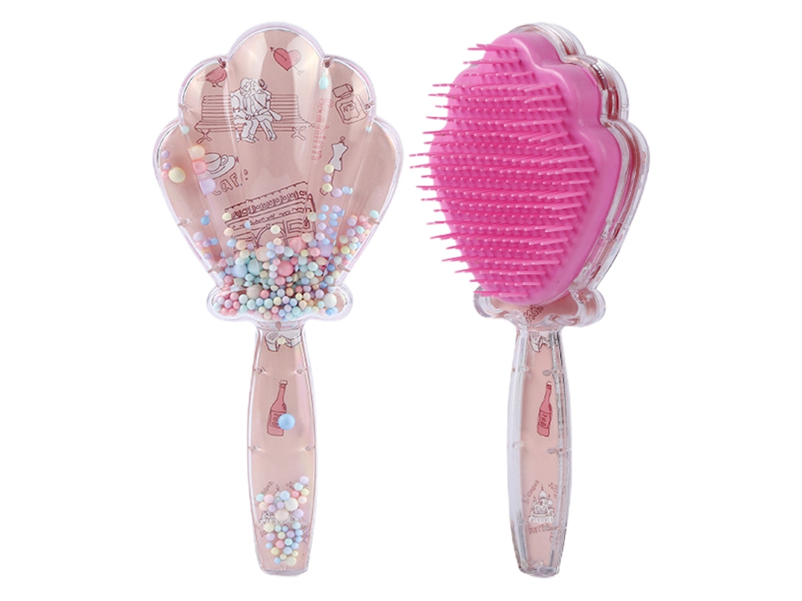 Escova de Cabelo Escova de Cabelo Desembaraçadora de Plástico Escova de Cabelo Seca e Molhada para Crianças JEDBESETZT