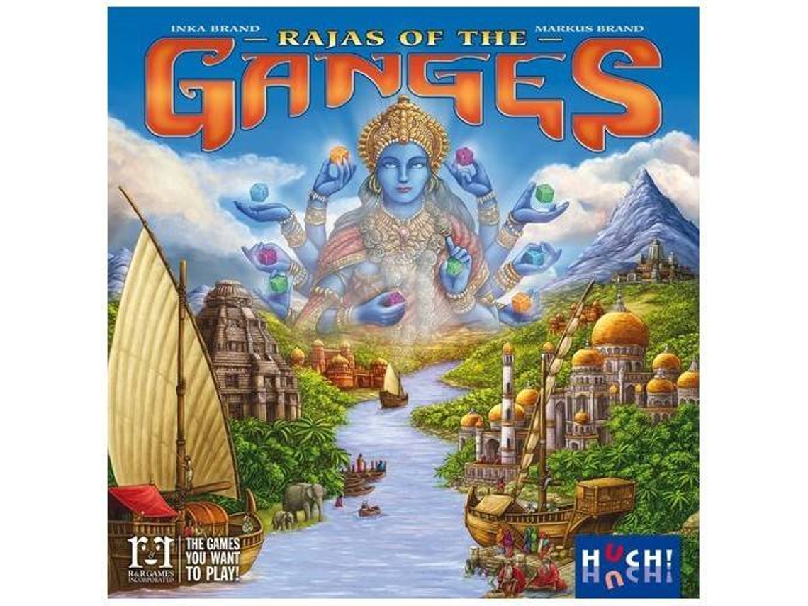 Jogo de Tabuleiro HUCH Rajas of the Ganges (Inglês - Idade Mínima: 12)