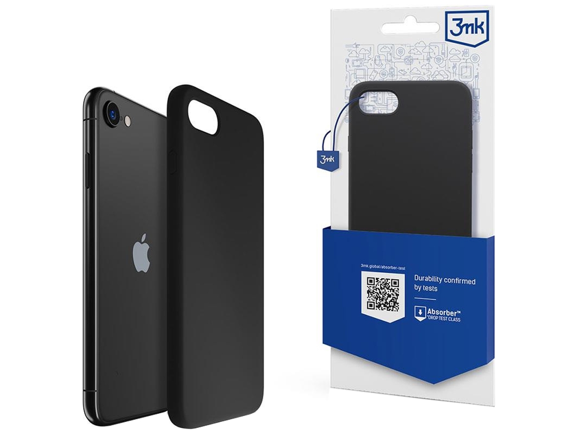 Capa De Silicone 3mk Para Apple Iphone 7 8 Se 2020 2022 Capa De Celular Com Borracha