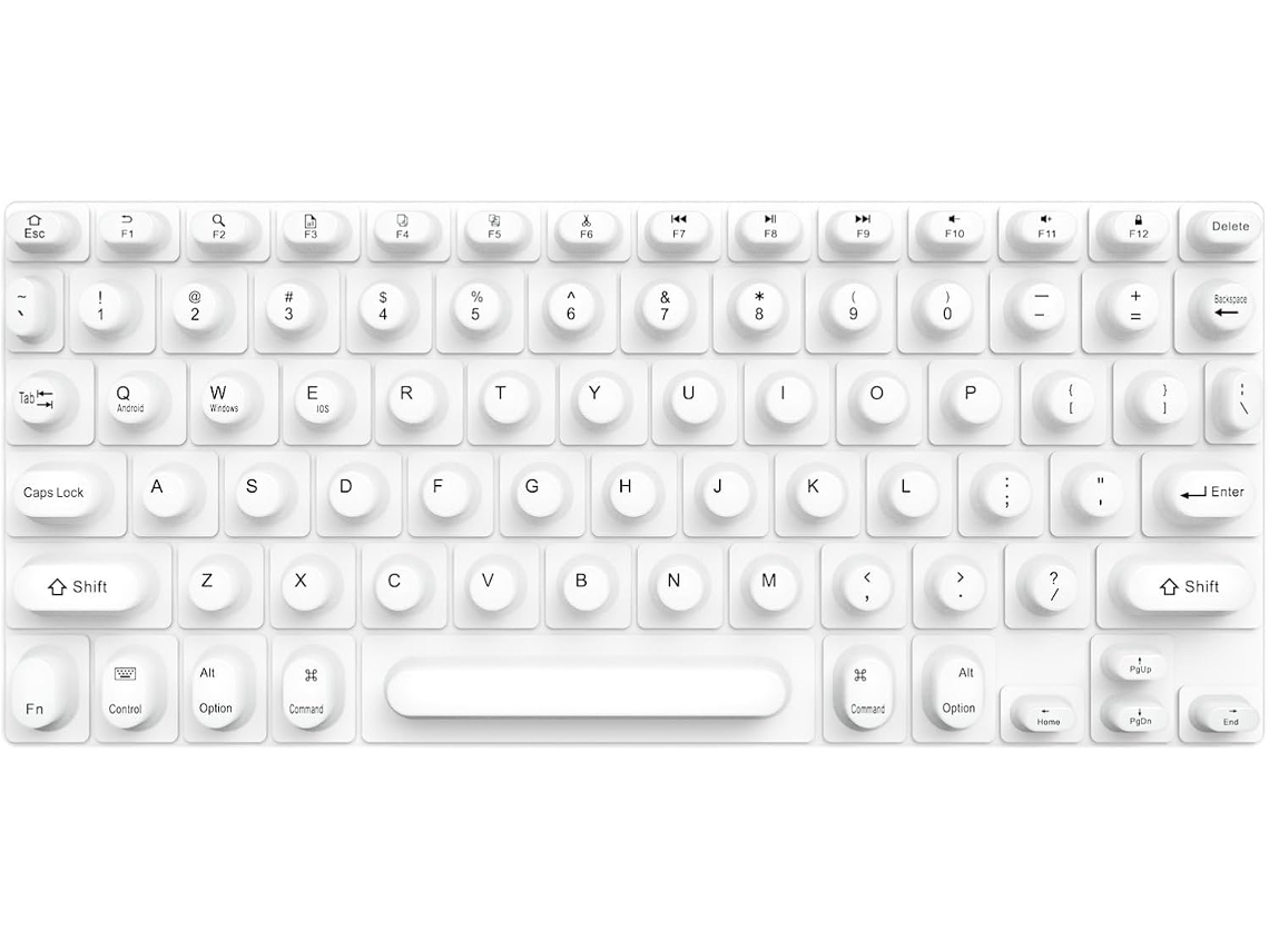 Protetor SFUSHOS de Teclado de Silicone com Teclas em Relevo