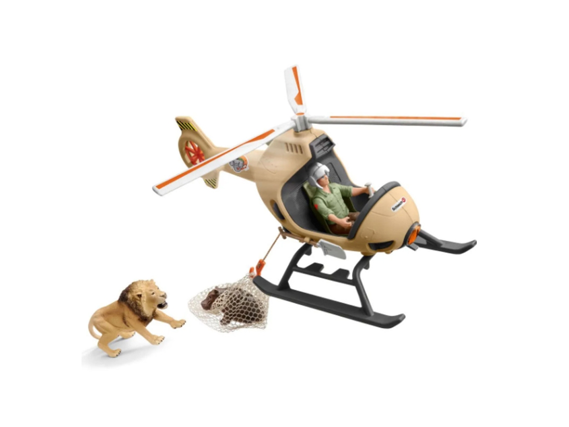 Helicóptero de Resgate Schleich SCHLEICH (Idade Mínima: 3 anos)
