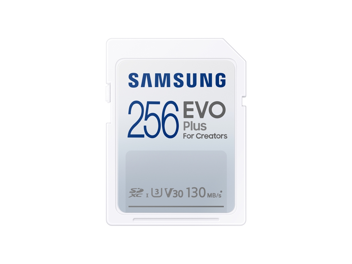 Cartão de Memória SAMSUNG Samsung Evo Plus 256 Gb Sdxc Uhs-I