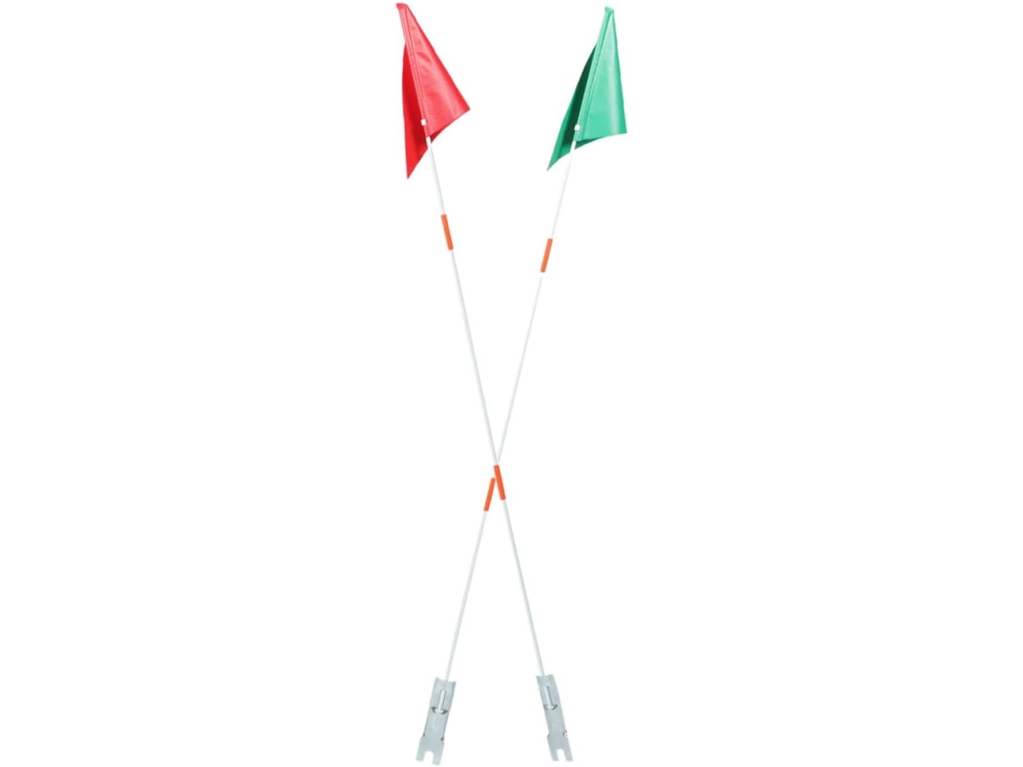 Mastro De Bandeira De Segurança Para Bicicleta Em 2 Peças, Resistente A Rasgos, Para Instalação Em Bicicletas. Mastro De Bandeira De Se Gokoco