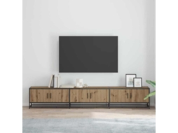 Vidaxl Unidades De Tv 240 X 35 X 41 Cm Carvalho Artesanal