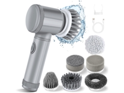 Escova Rotativa de Limpeza com 6 Cabeças e Modelo Manual CZHHMART