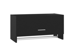 Roupeiro 70x32,5x35 Cm Derivados da Madeira Preto MAISON EXCLUSIVE