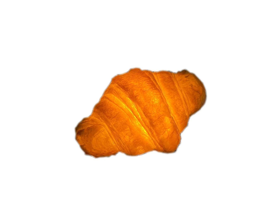 Omni lâmpada Led Decorativa em Forma de Croissant para Janela de Padaria Operada por Bateria