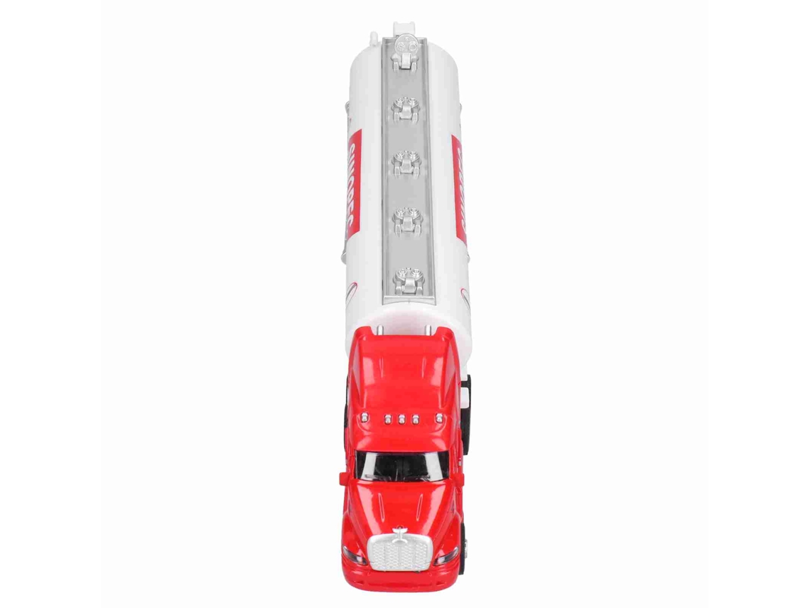 Ats Carro de Brinquedo com Tração para Costas com Batseria Modelo de Veículo Simulado de Liga para Crianças Cor Vermelha