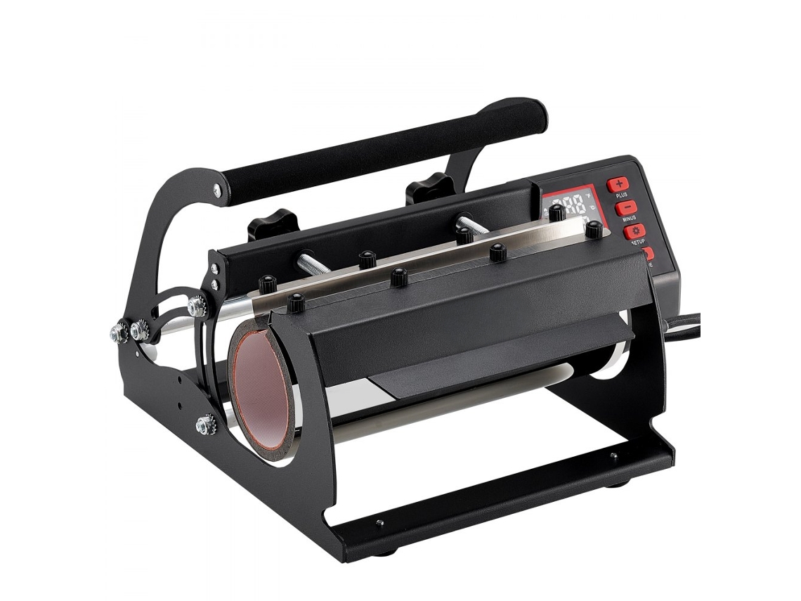 Prensa Térmica Digital Para Canecas E Frascos Com Desligamento Automático Tekmaquinas