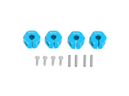 Adaptador hexagonal LAXISCREED de 8 mm em alumínio azul Scx10 Cc01 Wraith