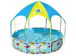 Piscina Acima do Solo Infantil Steel Pro UV Careful MAISON EXCLUSIVE 244x51 cm