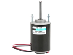 YURU motor dc de 30w com ímã permanente alta velocidade 3500rpm 12v cw/ccw