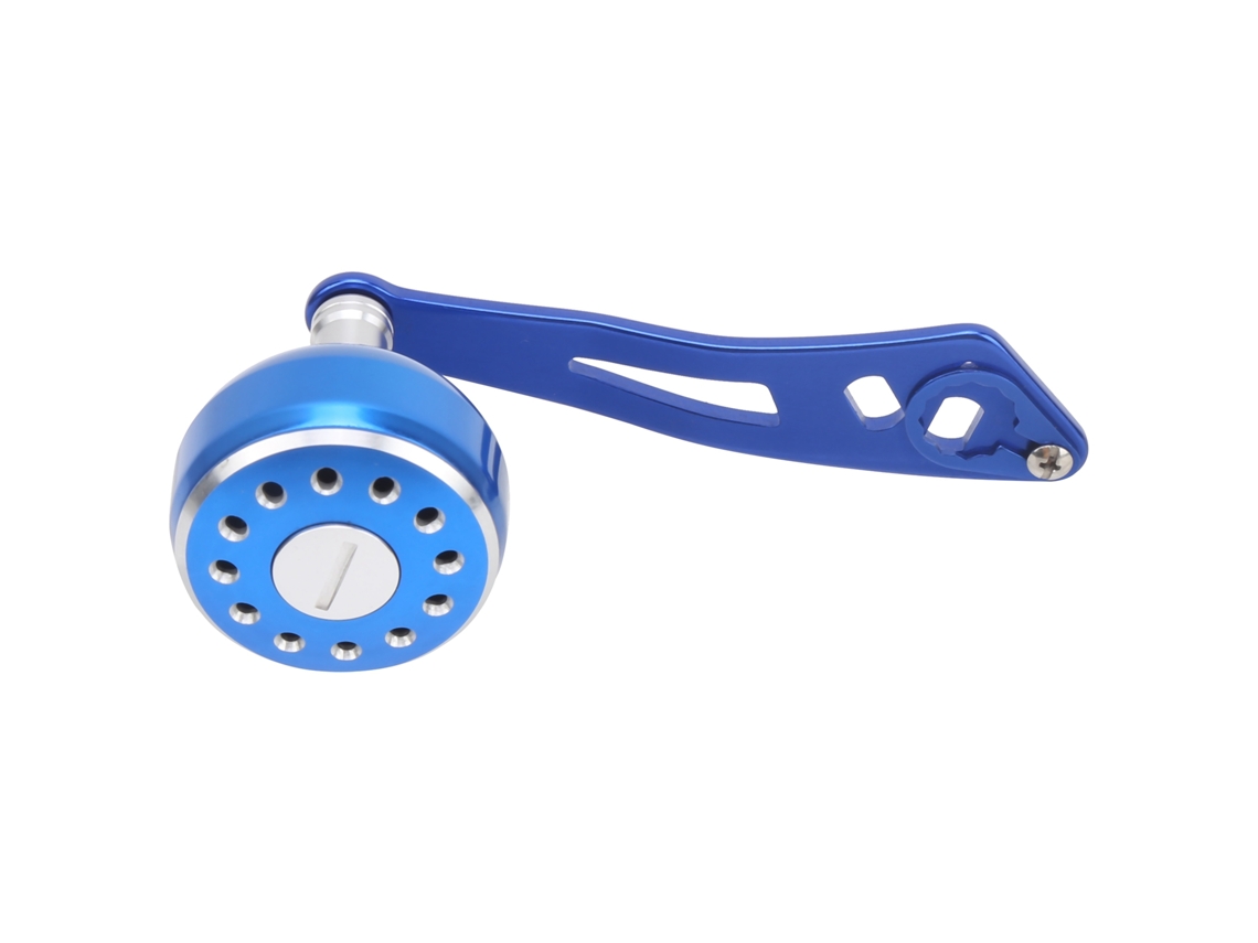 Manopla de Mola de Pesca Alumínio 8x5mm Azul