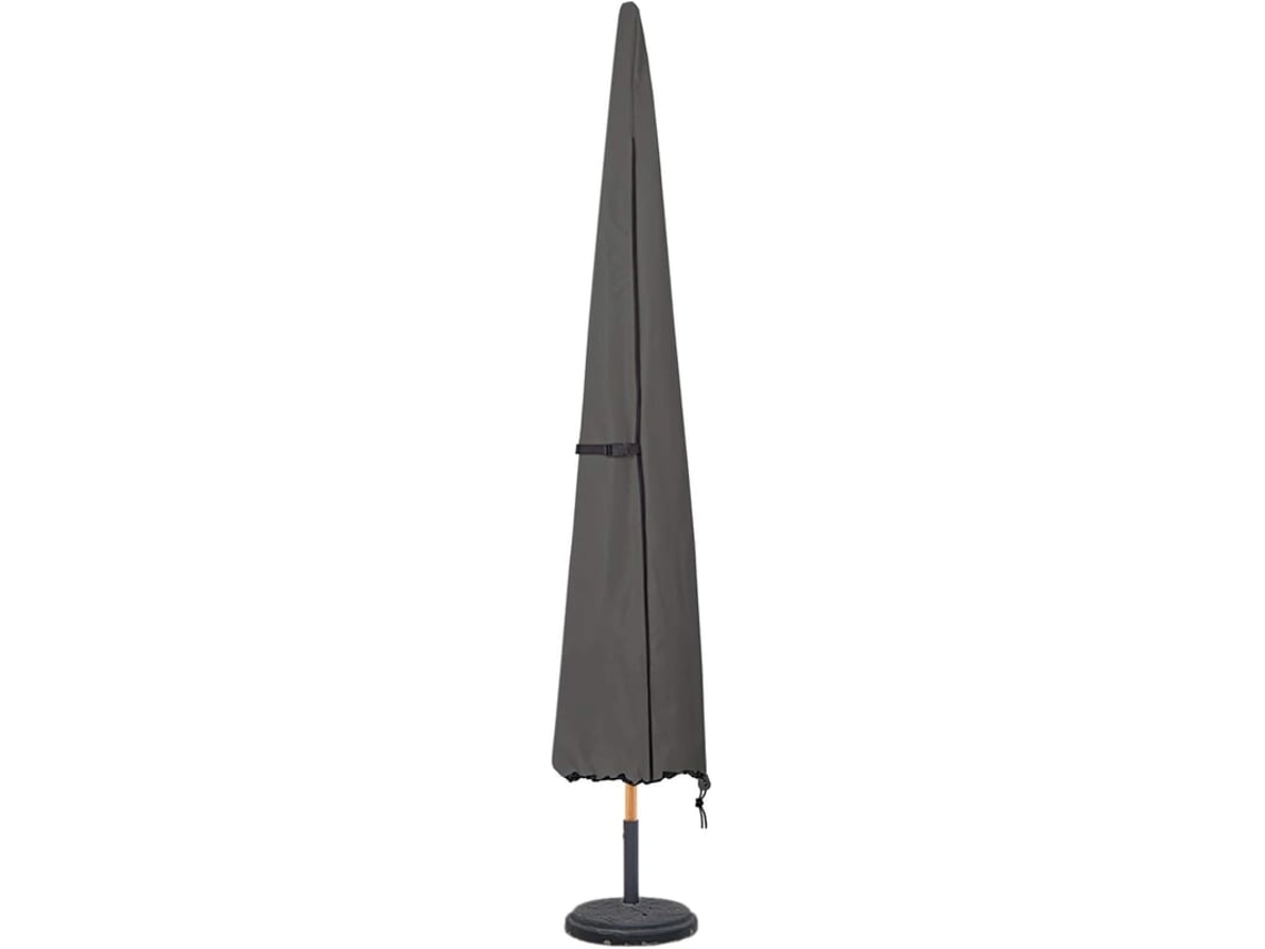 Capa Para Guardachuva De Pátio Impermeável 600d - Tamanho 26*57*190cm, Cinza